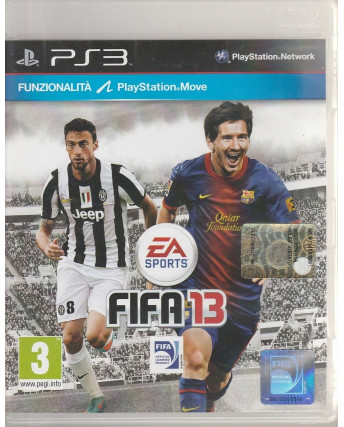Videogioco per Playstation 3: Fifa 13 (manuale online) - 3+