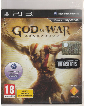 Videogioco per Playstation 3: God of War Ascension - 18+