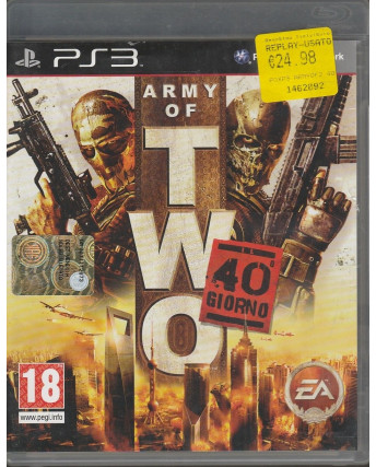Videogioco per Playstation 3: Army of Two 40°giorno - 18+