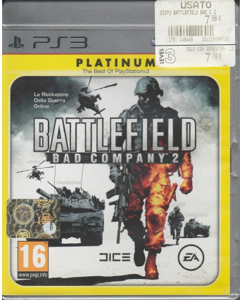 Videogioco per Playstation 3: Battlefield bad company 2 versione platinum - 16+