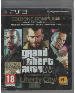 Videogioco per Playstation 3: Gran Theft auto IV (edizione completa) - 18+