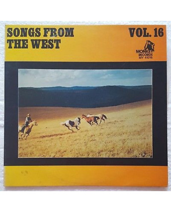33 Giri SONGS FROM THE WEST VOL.16 MONKEY REC MY41016 2LP - 433