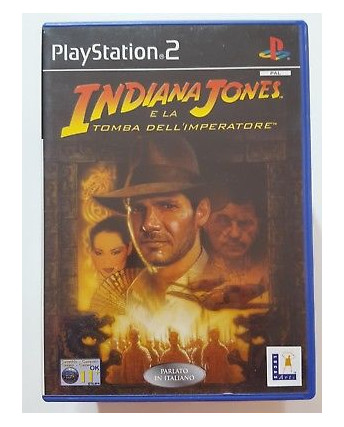 Videogioco per Playstation 2: INDIANA JONES E LA TOMBA DELL'IMPERATORE - 11+