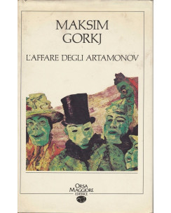 Maksim Gorkj: L'affare degli Artamonov  ed.Orsa Maggiore  A67