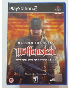 Videogioco per Playstation 2: RETURN TO CASTLE WOLFENSTEIN OPERAT. RESURRECTION