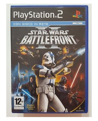 Videogioco per Playstation 2: STAR WARS BATTLEFRONT II - 12+ NO LIBRETTO