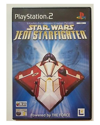 Videogioco per Playstation 2: STAR WARS JEDI STARFIGHTER - 3+