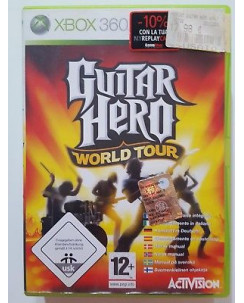 Videogioco per XBOX 360: GUITAR HERO WORLD TOUR - 12+