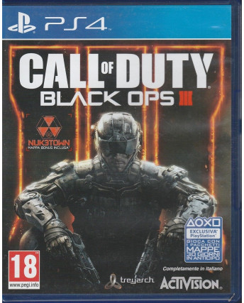 Videogioco per Playstation 4: Call of Duty Black Ops III - 18+