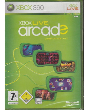 Videogioco per Playstation XBOX 360: Xbox live Arcade (blisterato) - 7+