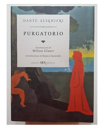 Dante Alighieri: Purgatorio ill. Milton Glaser NUOVO -40% ed. BUR deluxe A88