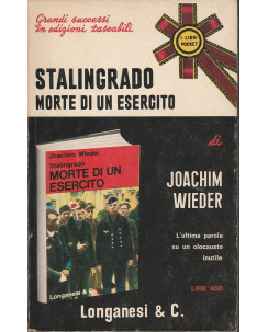 Joachim Wieder: Stalingrado morte di un esercito  ed.Longanesi   A26