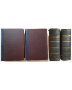 Dizionario Universale di Scienze, Lettere ed Arte 2 VOL ed. Flli Treves 1880 A81