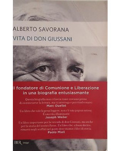 Alberto Savorana: Vita di Don Giussani ed. BUR NUOVO -40% A89