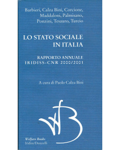 Barbieri Bini:lo Stato sociale in ITALIA 2000/01 ed.Donzell NUOVO A60