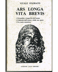 Vitale Onorato: Ars Longa Vita Brevis ed. Antonio Lalli A13