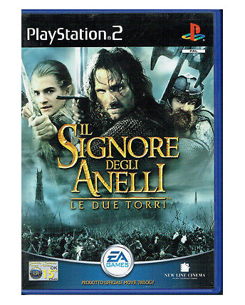 Videogioco per PlayStation 2: Signore degli Anelli - Le Due Torri 15+