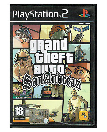 Videogioco per PlayStation 2: Grand Theft Auto - SAN ANDREAS GTA 18+