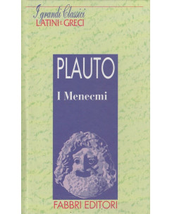 Classici Latini e Greci:Plauto - I Menecmi ed.Fabbri A27