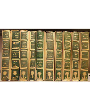 Tutto il Teatro di Luigi Pirandello Opera Completa 10 vol ed.Mondadori 1938 FF04