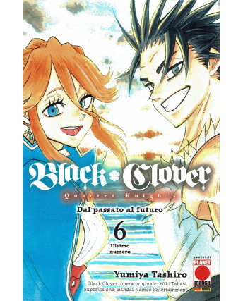 Black Clover Quartet Knights  6 di Yuki Tabata ed.Panini NUOVO