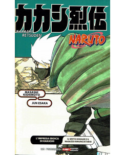 Naruto l'impresa eroica di Kakashi NOVEL di Kishimoto ed. Panini NUOVO