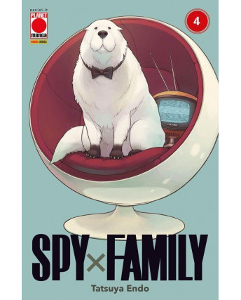 Spy x Family   4 con postcard di Tatsuya Endo ed. Panini