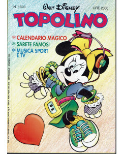 Topolino n.1893 ed. Walt Disney Mondadori