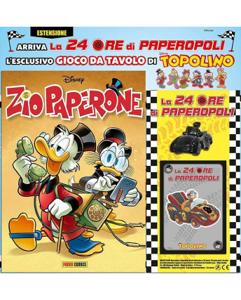 Zio Paperone  35 con gadget auto Rockerduck ed. Panini 