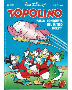 Topolino n.1895 ed. Walt Disney Mondadori
