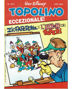 Topolino n.1919 ed. Walt Disney Mondadori