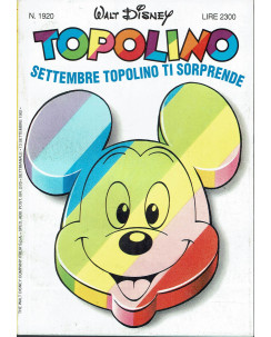 Topolino n.1920 ed. Walt Disney Mondadori