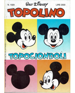 Topolino n.1929 ed. Walt Disney Mondadori