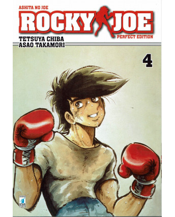 Rocky Joe Perfect Edition  4 di Chiba e Takamori ed. Star Comics NUOVO