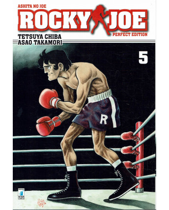 Rocky Joe Perfect Edition  5 di Chiba e Takamori ed. Star Comics NUOVO