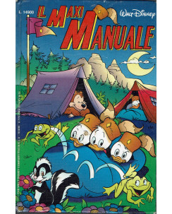 Il Maxy manuale Giovani Marmotte prima ed. 1991 Disney 