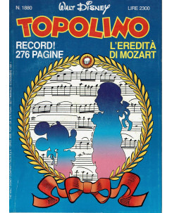 Topolino n.1880 ed. Walt Disney Mondadori
