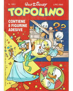 Topolino n.1851 ed. Walt Disney Mondadori