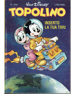 Topolino n.1836 ed. Walt Disney Mondadori