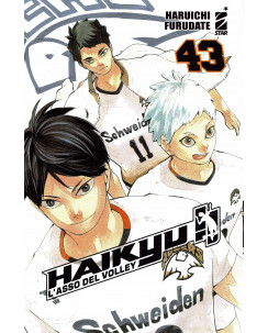 Haikyu L'Asso del Volley n.43 di Haruichi Furudate ed. Star Comics NUOVO
