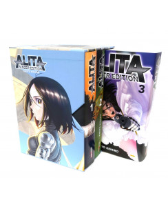 Alita Panzer Edition 1/3 COFANETTO serie COMPLETA di Kishiro ed. Panini 