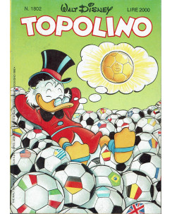 Topolino n.1802 di Walt Disney ed. Mondadori