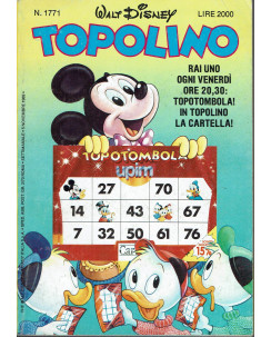 Topolino n.1771 ed. Walt Disney