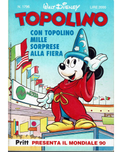 Topolino n.1796 ed. Walt Disney