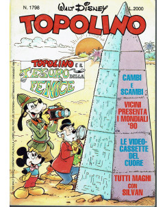 Topolino n.1798 ed. Walt Disney