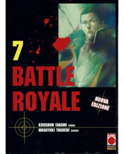 Battle Royale  7 di M.Taguchi NUOVA EDIZIONE ristampa ed. Panini NUOVO