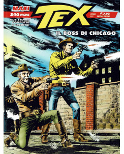 Maxi TEX n.25 il boss di Chicago di Villa ed.Bonelli