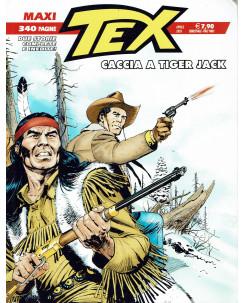 Maxi TEX n.26 caccia a Tiger Jack di Villa ed.Bonelli