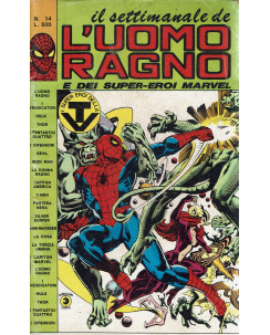 Il settimanale de l'Uomo Ragno e dei Super-Eroi Marvel n. 14 ed. Corno