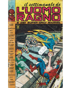 Il settimanale de l'Uomo Ragno e dei Super-Eroi Marvel n. 37 ed. Corno